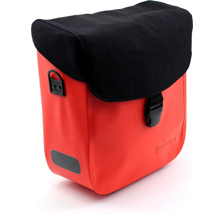 racktime Fahrradtasche Deckeltasche TOMMY orange-schwarz 15 Liter