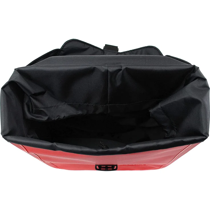 racktime Fahrradtasche Deckeltasche TOMMY orange-schwarz 15 Liter – Bild 5