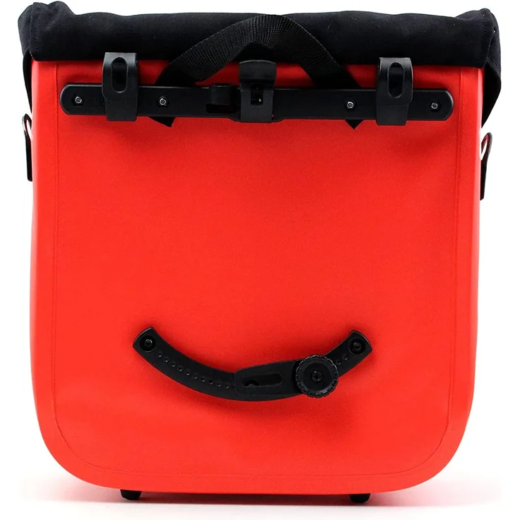 racktime Fahrradtasche Deckeltasche TOMMY orange-schwarz 15 Liter – Bild 4