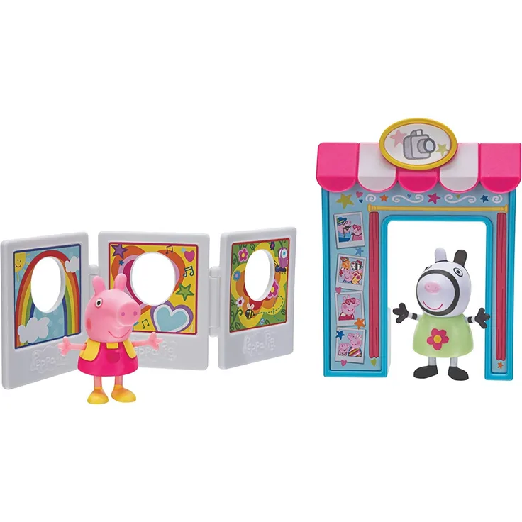 Jazwares PEP0558 - Peppa Pig - Fotoautomat Spielspaß
