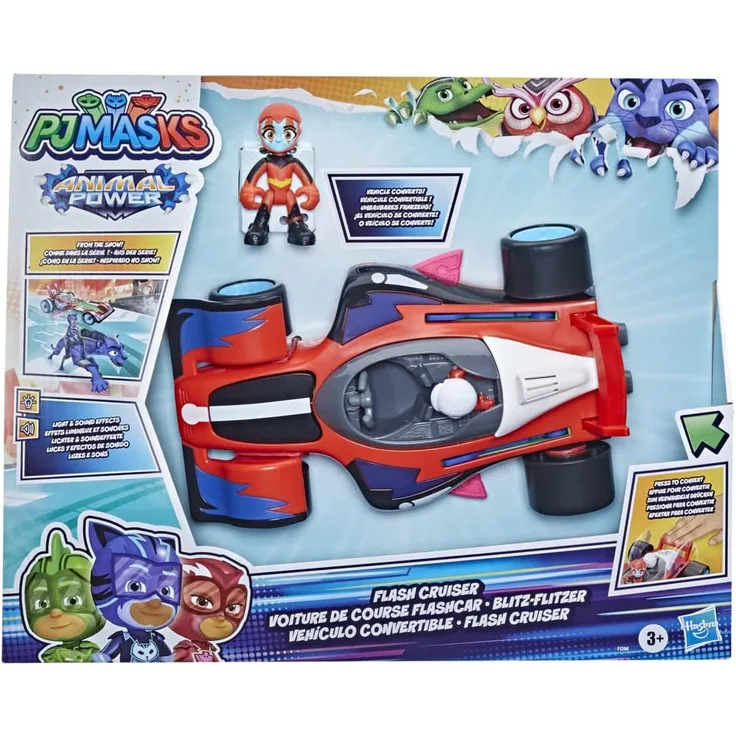 Hasbro F52065L0 PJ Maks Animal Power Blitz-Flitzer
