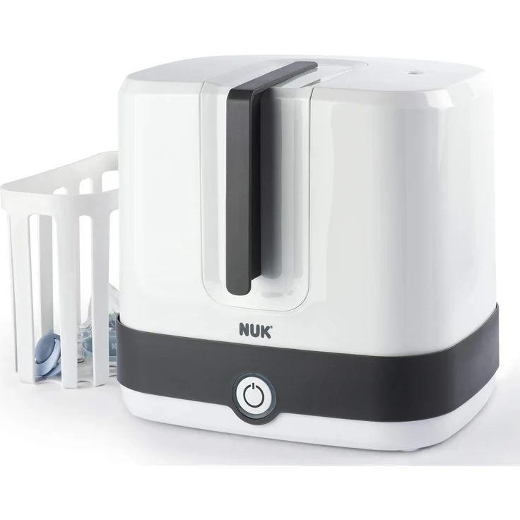 NUK Vario Express Dampf-Sterilisator 3-in-1 Modular für bis zu 6 Babyflaschen, Sauger & Zubehör oder Milchpumpe – Bild 1