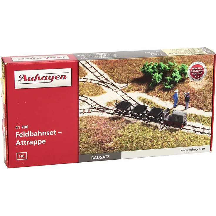 Auhagen 41700 - Feldbahnset - Attrappe, Modelleisenbahn Zubehör