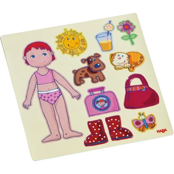 HABA® - Magnetspiel Anziehpuppe Lilli – Bild 8