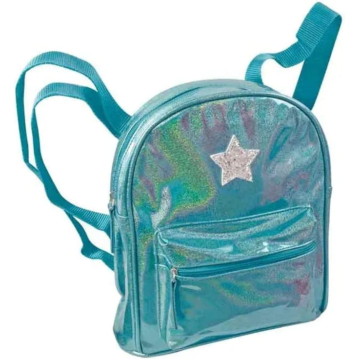 bb Klostermann Kinderrucksack Hologramm blau