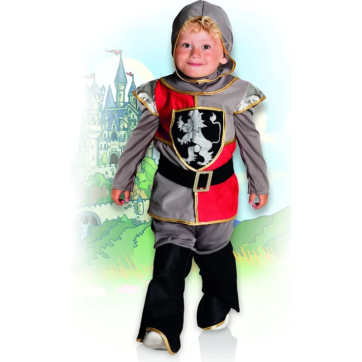 Kinderkostüm 82239 - Tapferer Ritter, grau – Bild 3