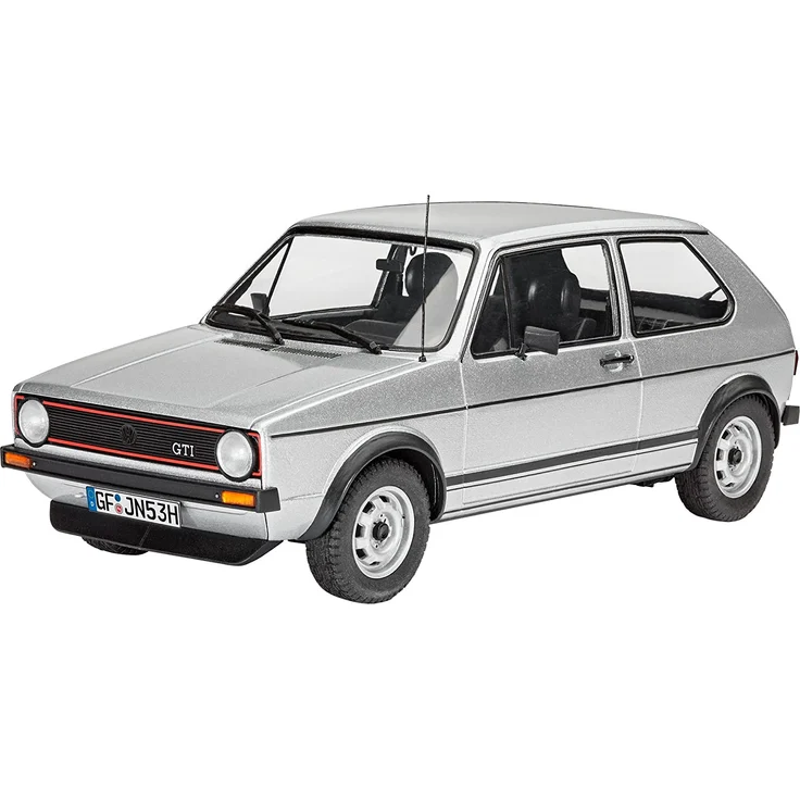 Revell Modellbausatz Auto 1:24 - Volkswagen VW Golf 1 GTI im Maßstab 1:24, Level 4, originalgetreue Nachbildung mit vielen Details, 07072 – Bild 3