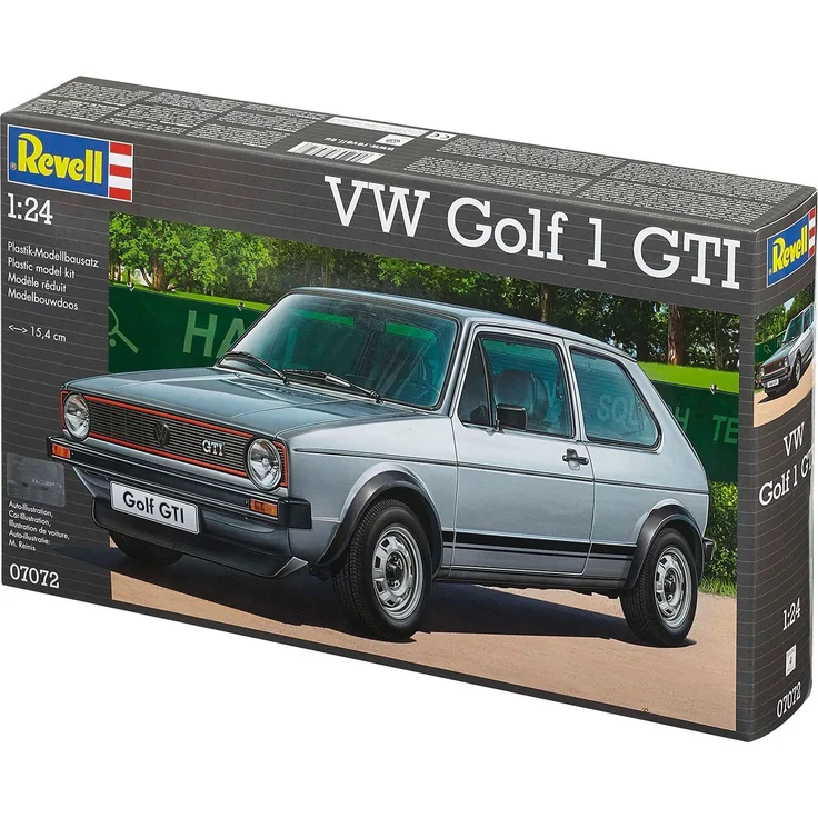 Revell Modellbausatz Auto 1:24 - Volkswagen VW Golf 1 GTI im Maßstab 1:24, Level 4, originalgetreue Nachbildung mit vielen Details, 07072 – Bild 13