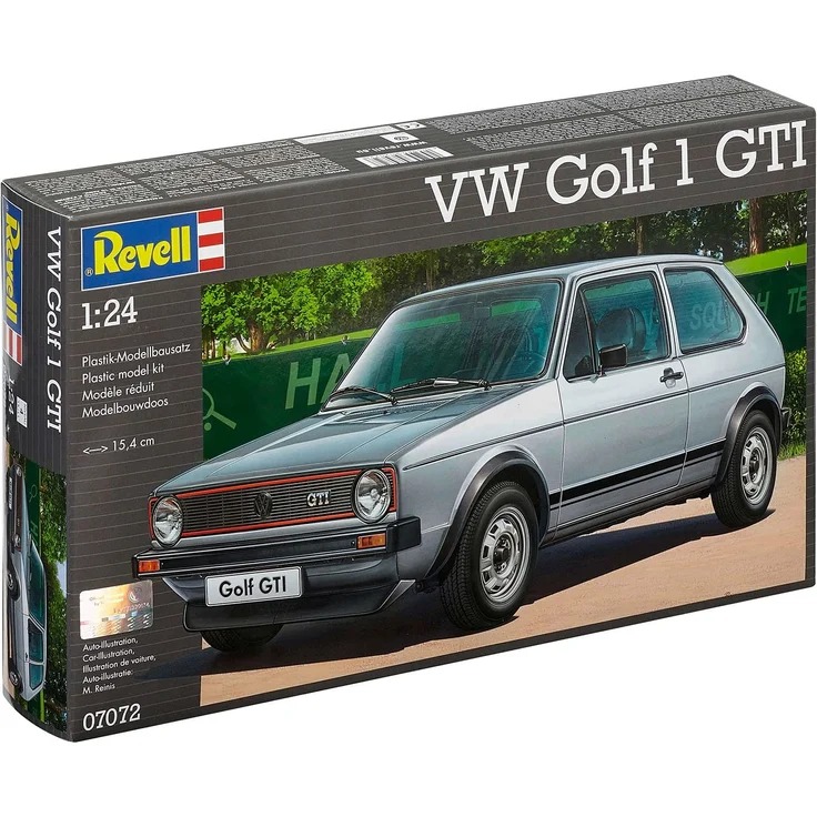 Revell Modellbausatz Auto 1:24 - Volkswagen VW Golf 1 GTI im Maßstab 1:24, Level 4, originalgetreue Nachbildung mit vielen Details, 07072 – Bild 12