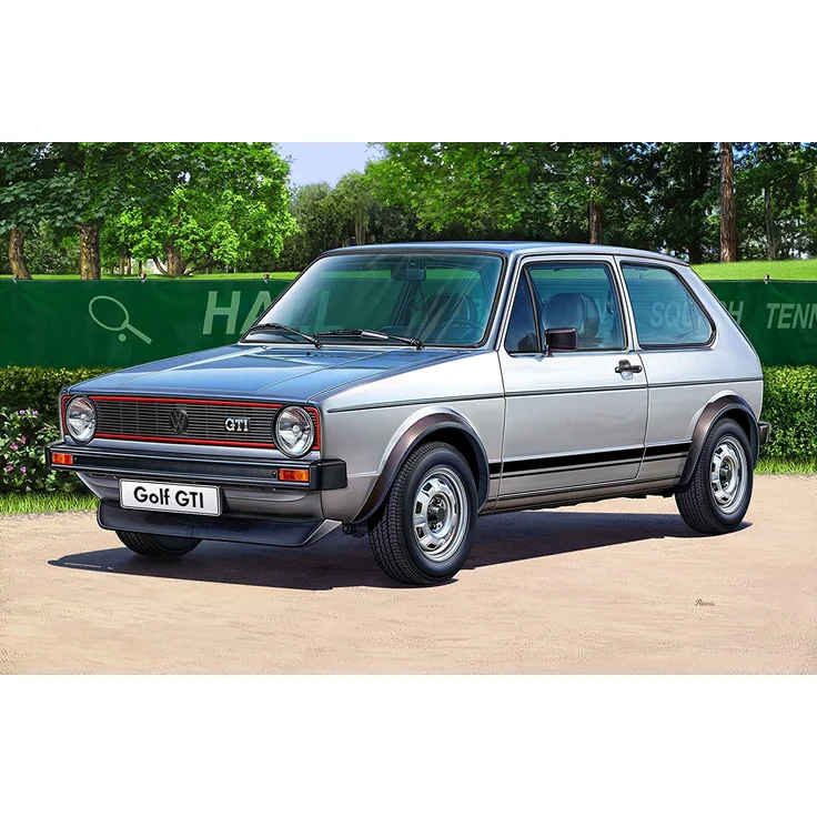 Revell Modellbausatz Auto 1:24 - Volkswagen VW Golf 1 GTI im Maßstab 1:24, Level 4, originalgetreue Nachbildung mit vielen Details, 07072 – Bild 10