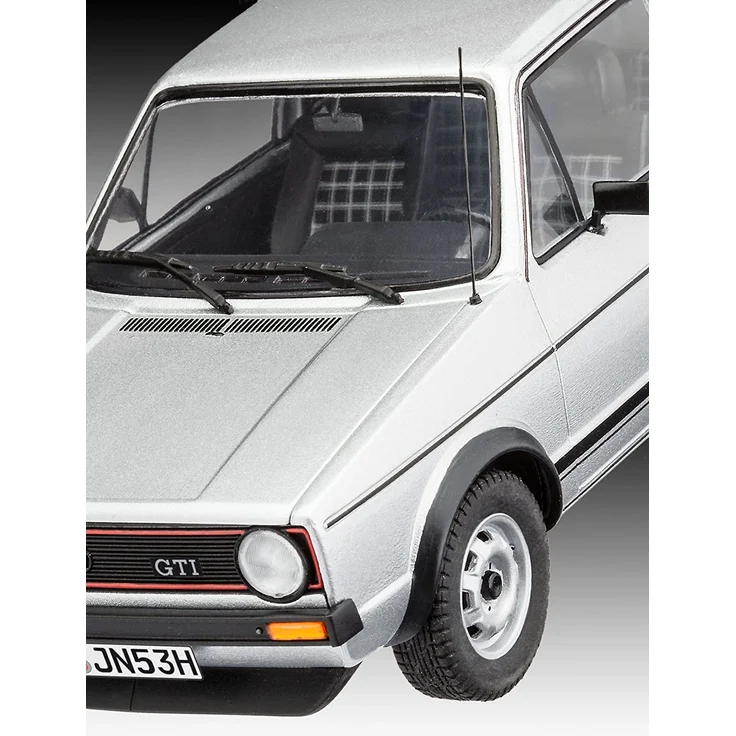 Revell Modellbausatz Auto 1:24 - Volkswagen VW Golf 1 GTI im Maßstab 1:24, Level 4, originalgetreue Nachbildung mit vielen Details, 07072 – Bild 5