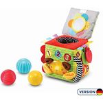 Vtech 80-528204 1-2-3 Kuschelwürfel Babyspielzeug, bunt, Zentimeter