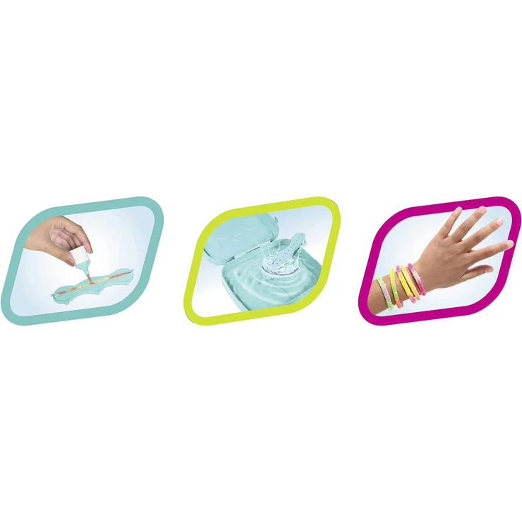 Ravensburger Blazelets Style Studio, Glitzer-Armbänder selber machen, Kreatives Bastelset für Mädchen ab 6 Jahren, stylische Freundschaftsarmbänder – Bild 23