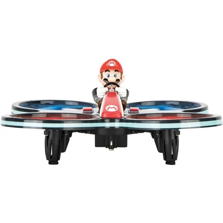 Carrera RC Mini Mario-Copter, Rot/Schwarz │ Ferngesteuerter Elektro-Helikopter für drinnen & draußen │mit Ersatz-Rotorblättern & Fernbedienung │ Spielzeug für Kinder ab 8 Jahren & Erwachsene – Bild 8