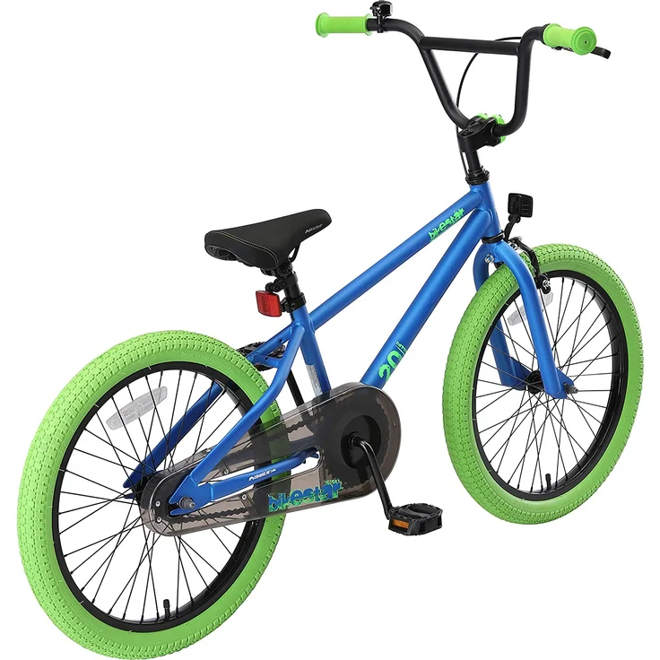 Bikestar BMX Kinderfahrrad 20 Zoll - Blau Grün – Bild 3