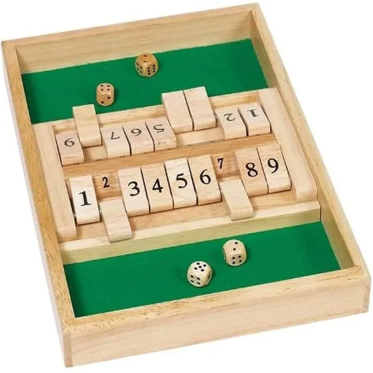 Goki 56897 Doppelspiel Shut The Box