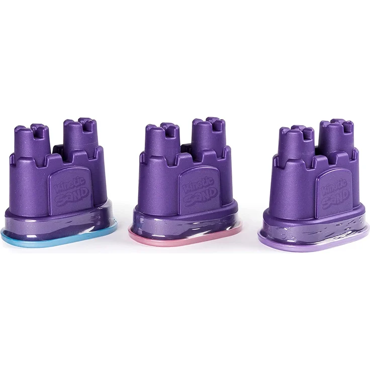 Kinetic Sand Schimmer Sand 3er Pack 340 g Children''s kinetic sand 4 Jahr(e) Nicht toxisch Blau Pink Violett - Preisvergleich – Bild 2