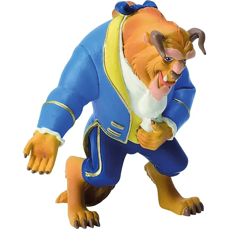 Bullyland 12463 - Spielfigur, Walt Disney Die Schöne und das Biest, Biest, ca. 10 cm groß, liebevoll handbemalte Figur, PVC-frei, tolles Geschenk für Jungen und Mädchen zum fantasievollen Spielen