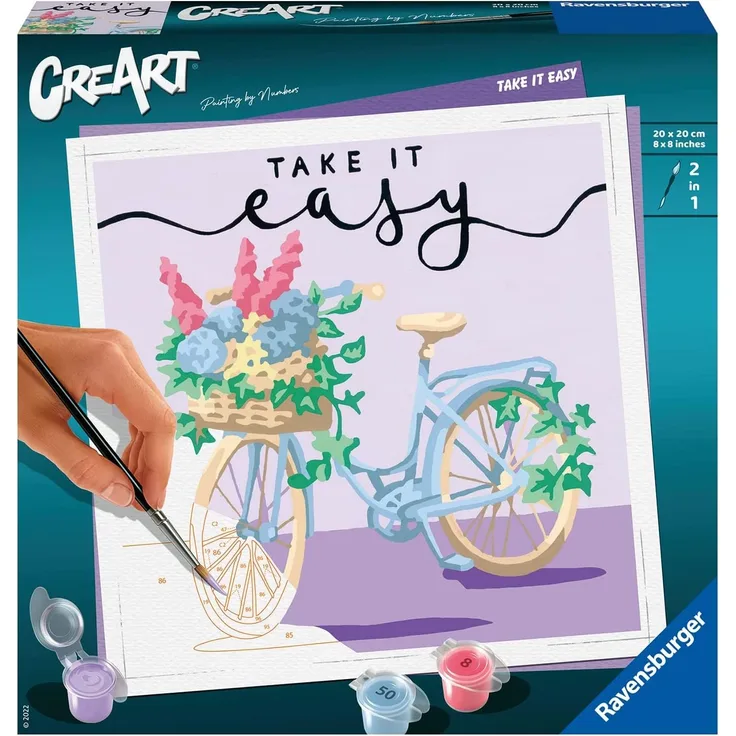 Ravensburger Take it easy Farben enthalten Junge/Mädchen Malen nach Zahlen Set