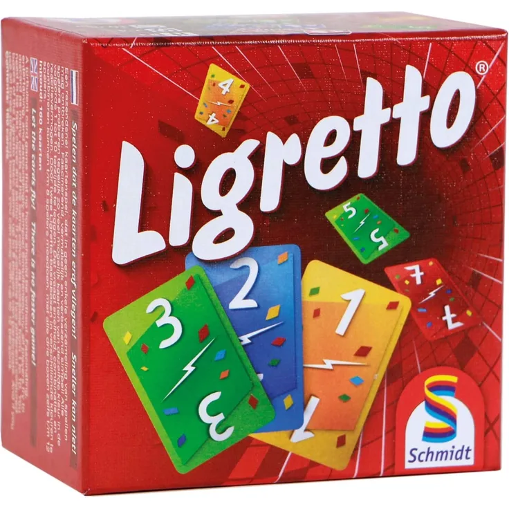 Schmidt kartenspiel Ligretto Karton rot 160 Stück
