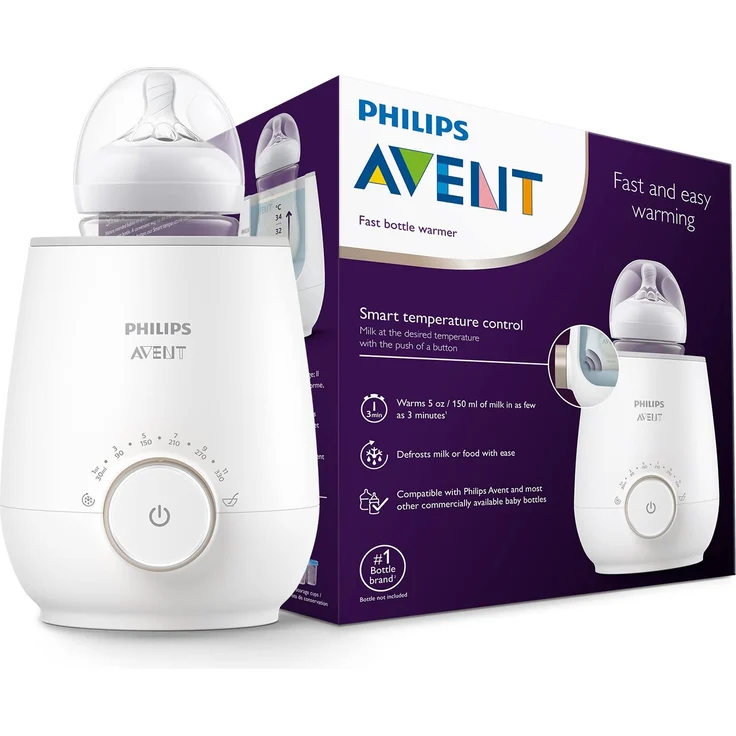 Philips AVENT Warms evenly no hotspots Fast bottle warmer AC White – Bild 1