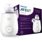 Philips AVENT Warms evenly no hotspots Fast bottle warmer AC White
