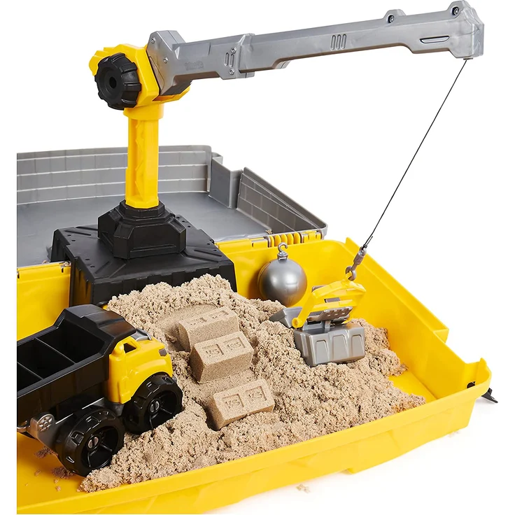 Kinetic Sand Baustellen Koffer mit 907 g Braun 3 Jahr(e) Junge/Mädchen – Bild 3