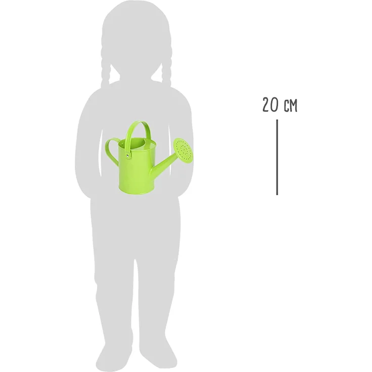 Small Foot 12017 Gießkanne aus Metall, mit beweglichem Tragegriff, farbenfroh, für kleine Gartenhelfer ab 3 Jahren Spielzeug, Mehrfarbig – Bild 3