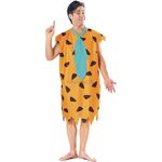 Fred Flintstone's Fancy Dress Men's Cartoon Costume New