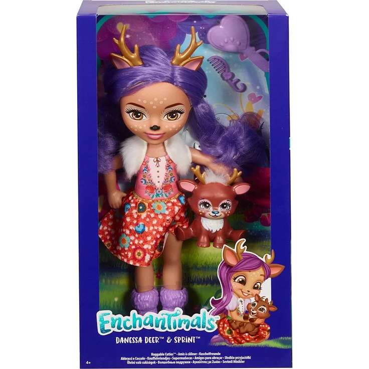 Enchantimals FNH23 - Rehmädchen Danessa Puppe – Bild 12