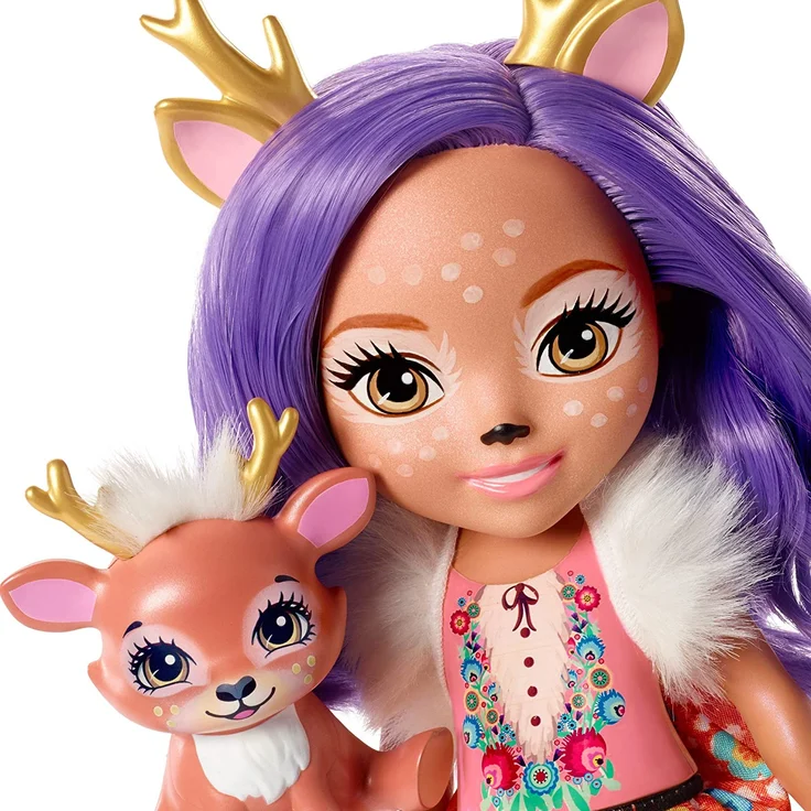 Enchantimals FNH23 - Rehmädchen Danessa Puppe – Bild 9