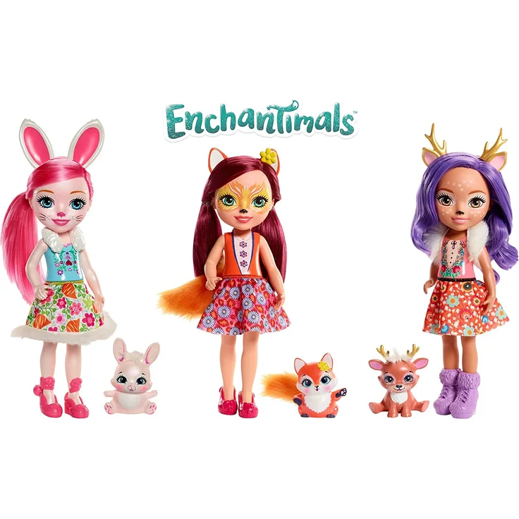 Enchantimals FNH23 - Rehmädchen Danessa Puppe – Bild 16