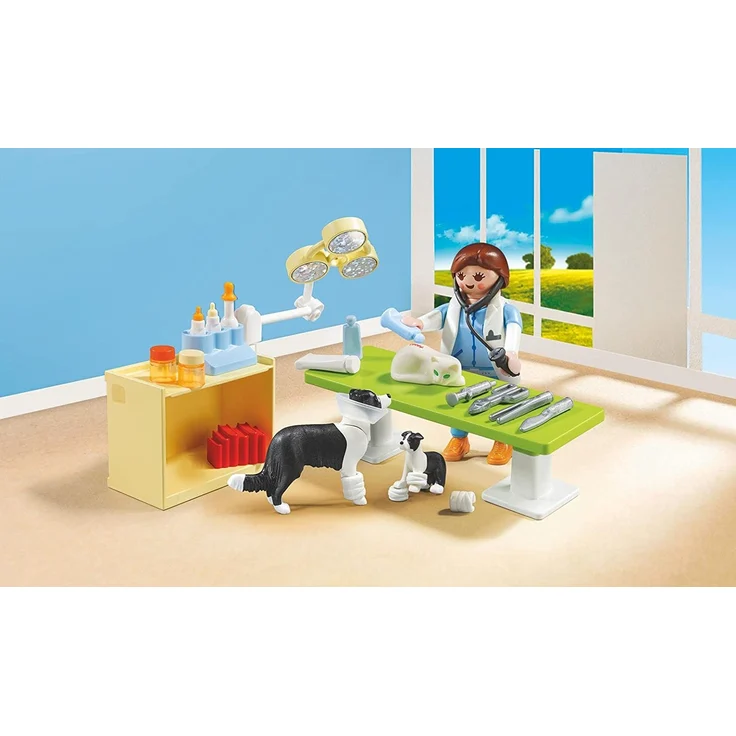 PLAYMOBIL 5653 - City Life Tierarzt im Mitnehmköfferchen mit Figuren – Bild 2