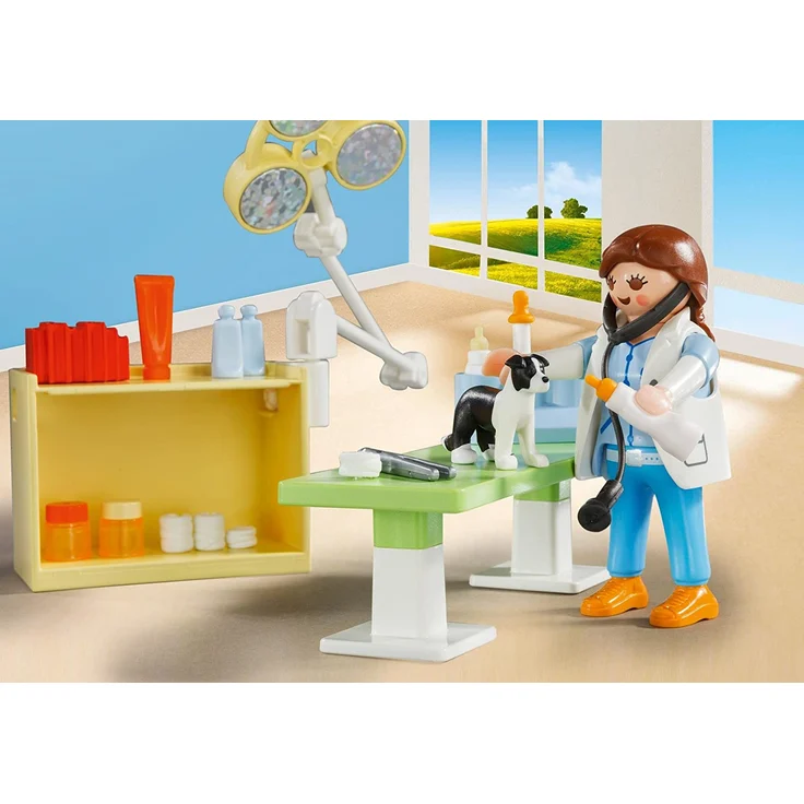 PLAYMOBIL 5653 - City Life Tierarzt im Mitnehmköfferchen mit Figuren – Bild 4