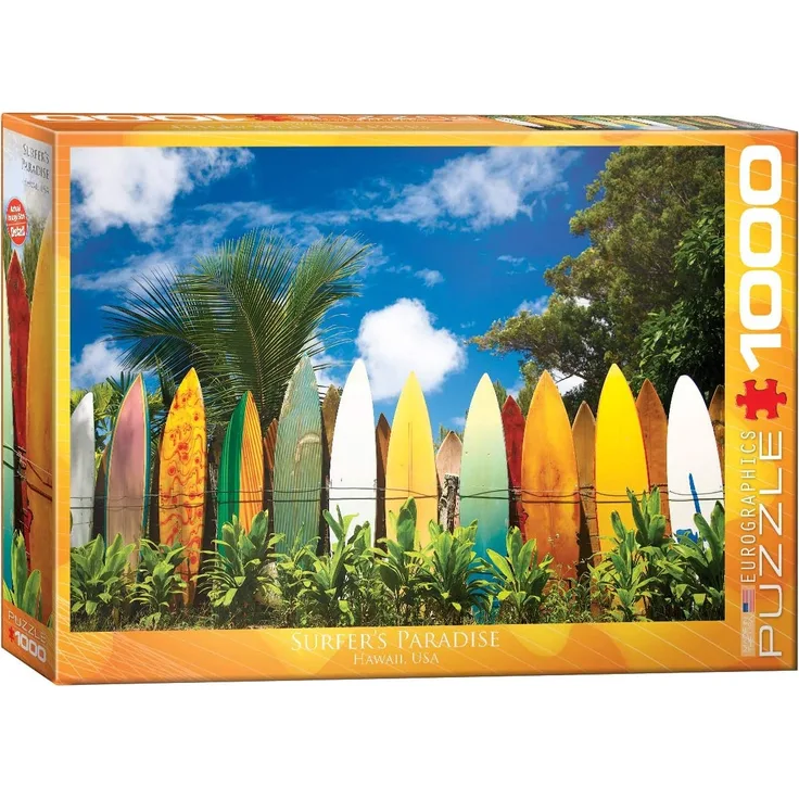 EuroGraphics Puzzle Hawaii Surferparadies