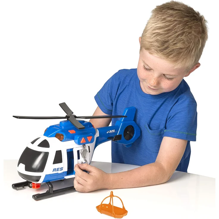 Teamsterz 1416393 Licht und Sound Rescue Hubschrauber – Bild 3