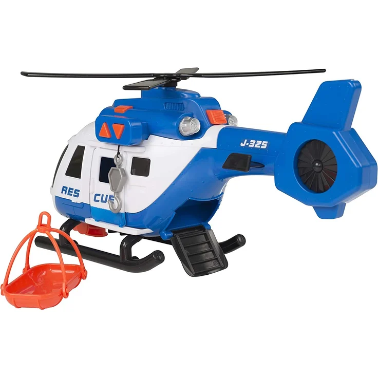 Teamsterz 1416393 Licht und Sound Rescue Hubschrauber – Bild 6