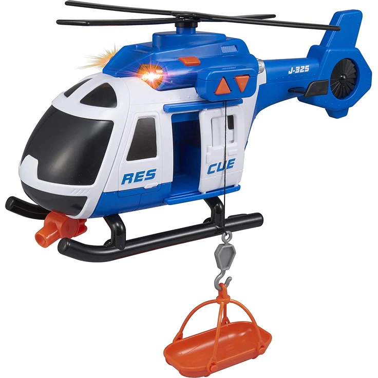 Teamsterz 1416393 Licht und Sound Rescue Hubschrauber – Bild 4