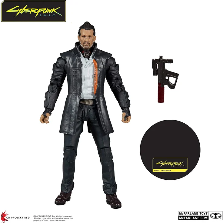 Cyberpunk 2077 Takemura klein (17cm) – Bild 6
