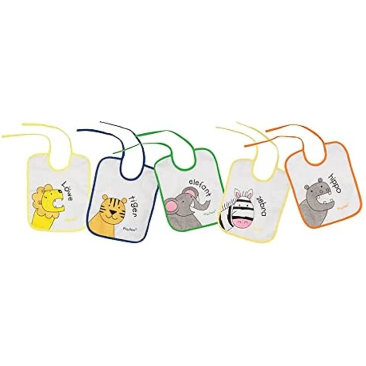 Playshoes 507145 - Binde-Lätzchen 5er Pack – Bild 1