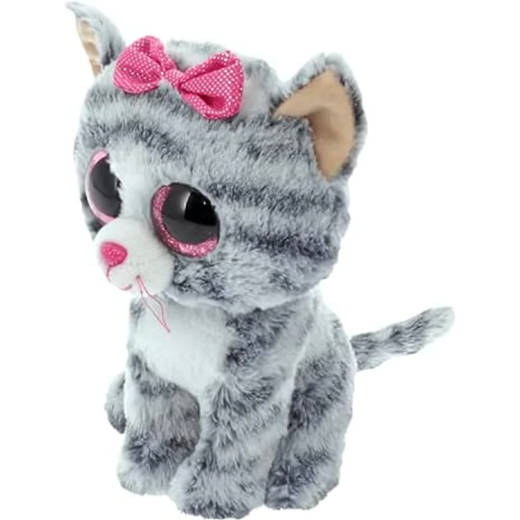 TY Kiki 36838 Katze MTI Glitzeraugen, Grau – Bild 3