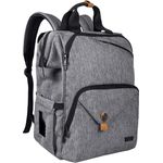 Hap Tim Baby Wickelrucksack Wickeltasche/Rucksack - Multifunktions-Designer Windeltaschen Große Kapazität, isolierte Taschen,wasserdicht,Babytasche Reiserucksack für Unterwegs (EU-7340-G)