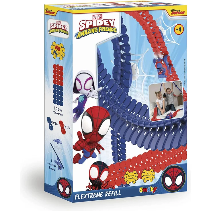 Smoby 7600180919 Spidey FleXtreme Schienen-Erweiterungsse – Bild 1