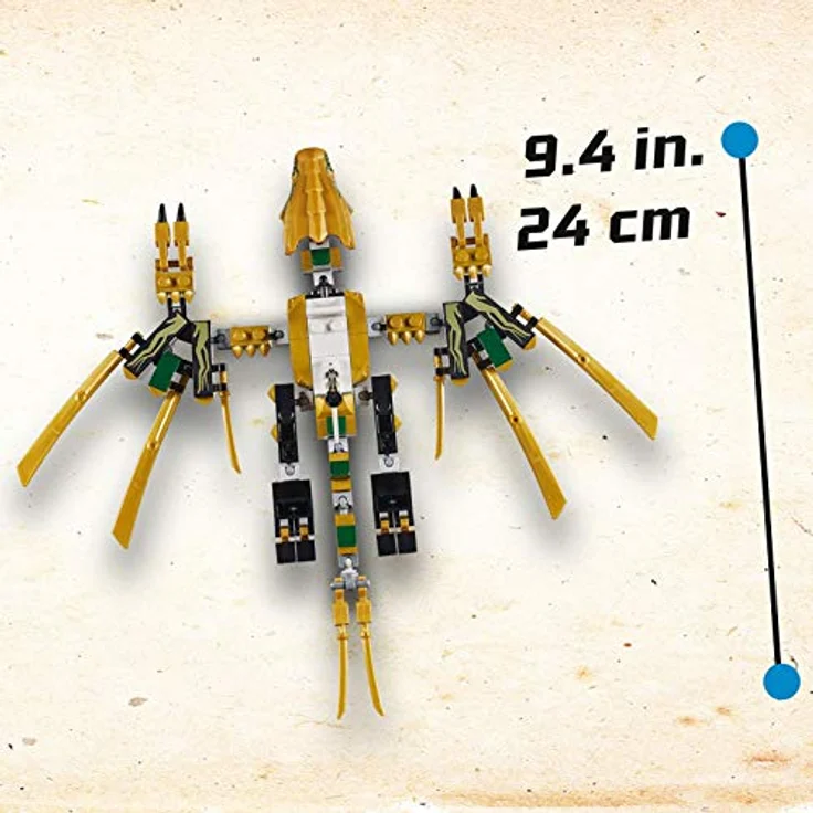 LEGO NINJAGO 70666 'Goldener Drache', 171 Teile, ab 7 Jahren – Bild 5