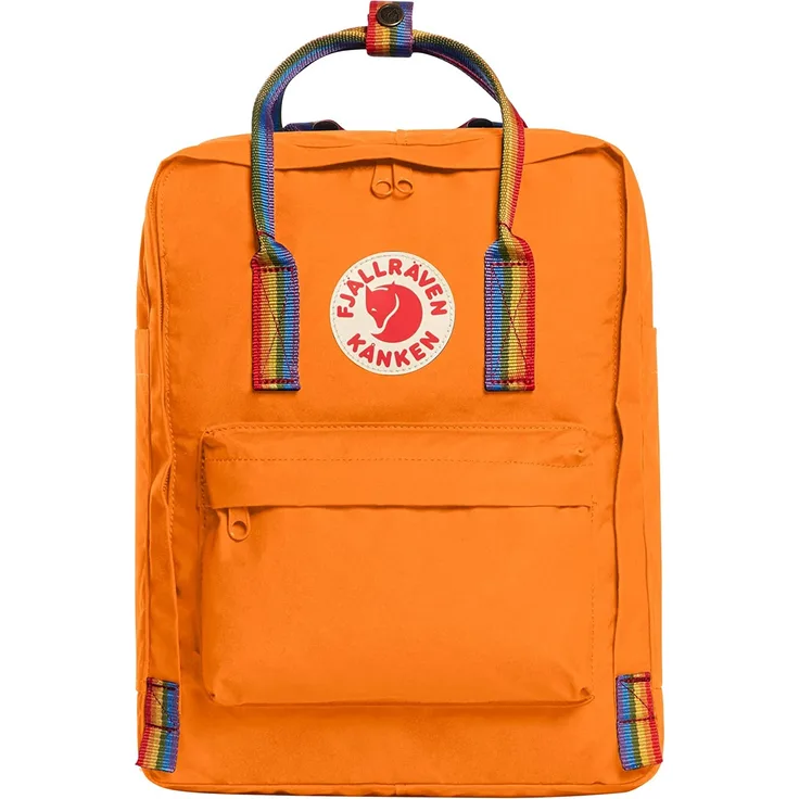 Fjällräven Kanken Rainbow burnt orange/rainbow - Größe 16 Liter