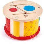 Hape E0608 Doppelseitige Trommel, Mehrfarbig
