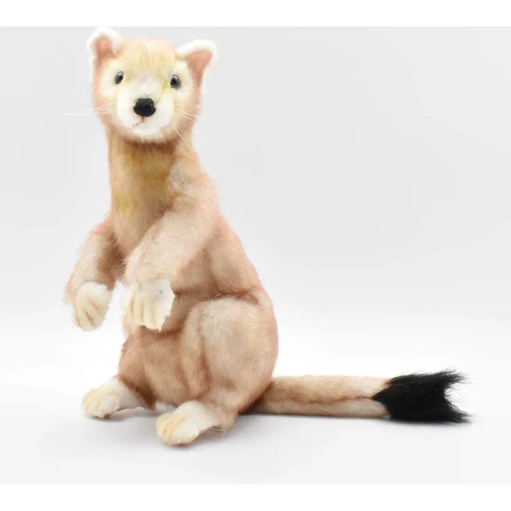 Plüschtier Hermine beige 28 cm