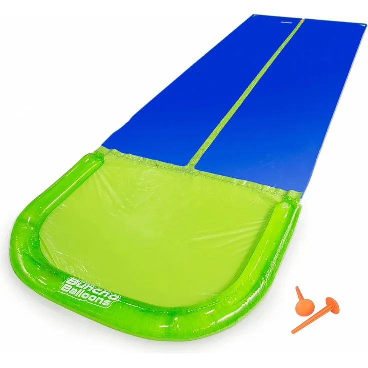 Bunch O Ballons Water Slide Large 2 Lanes + 6 Bunches