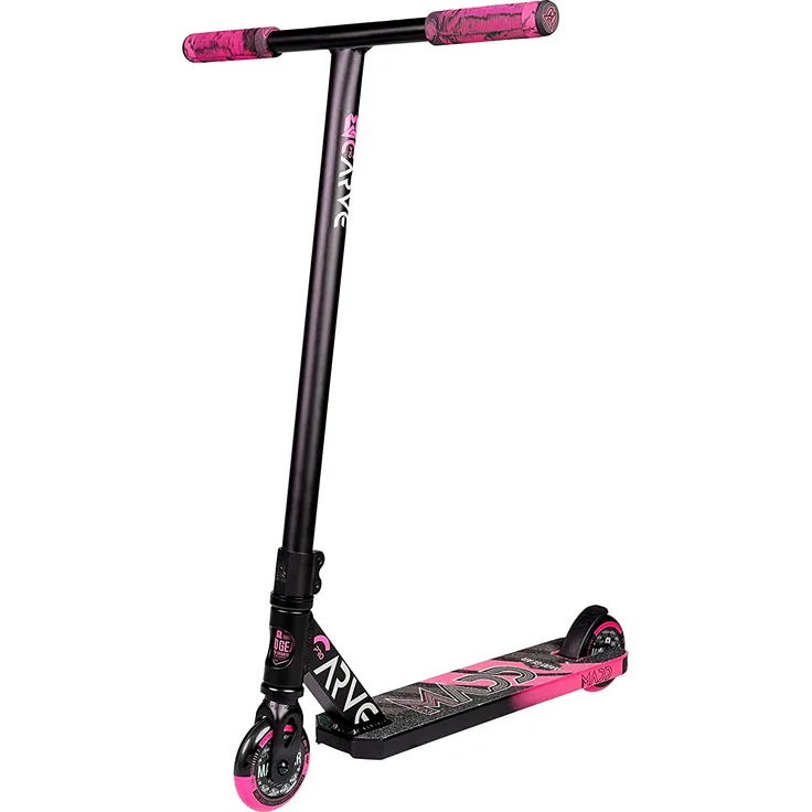 Stuntscooter Madd Carve Pro-X schwarz/pink Rolle 100mm