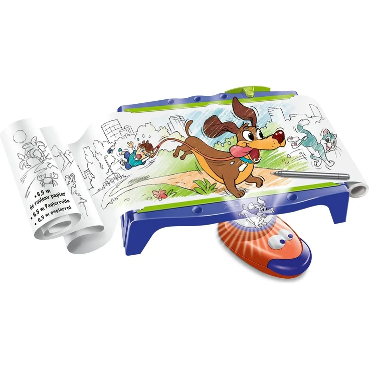 Ravensburger Xoomy Maxi A4 18142 - Zeichnen und Malen lernen für Kinder ab 6 Jahren, Über 300 Motiven und 6,5m Papierrolle für unendlichen Zeichenspaß [Exklusiv bei Amazon] - Preisvergleich – Bild 6